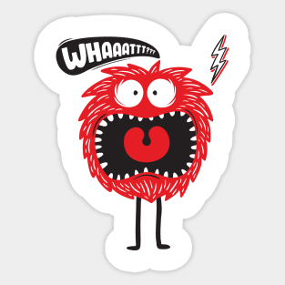 WHAAAT Sticker